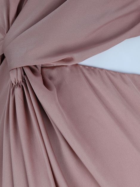 Vestido Barbara Bela Drapeado Rosa