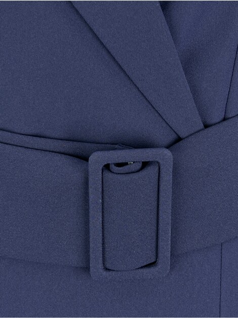 Vestido Brooksfield Tecido Azul