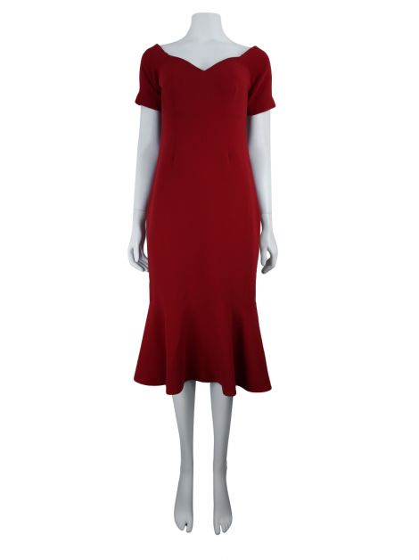 Vestido Cinq à Sept Marta Vermelho