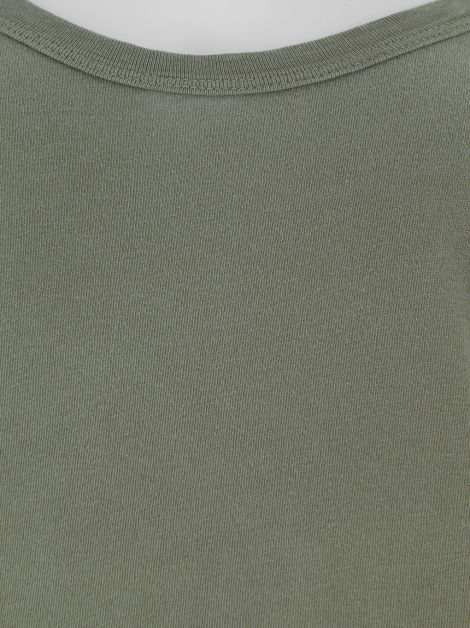 Vestido Current Elliott Malha Marrom