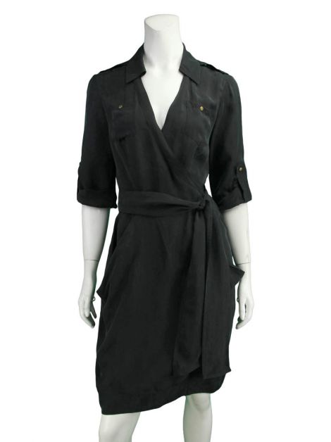 Vestido Diane Von Furstenberg Envelope Preto Original Anq Etiqueta