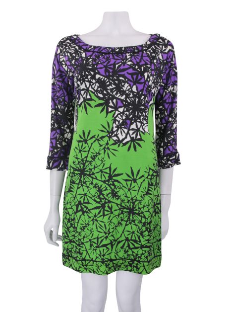 Vestido Diane Von Furstenberg for Neiman Marcus Blasa Estampado