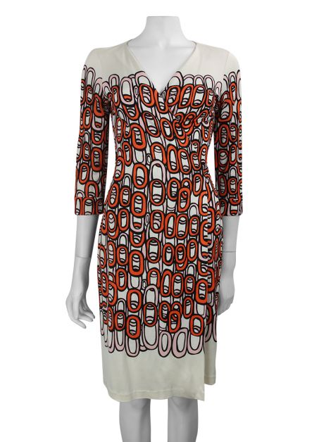 Vestido Diane Von Furstenberg New Julian Estampado