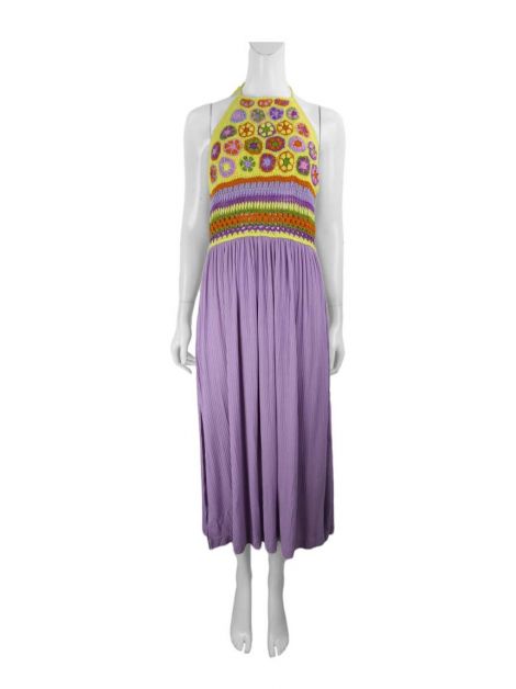 Vestido Dress To Logo Lilás Top Tricô