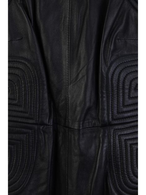 Vestido Faith Connexion Couro Texturizado Preto