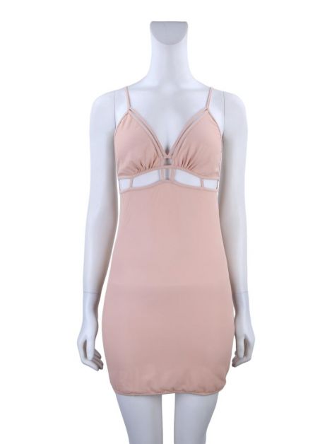Vestido Giuliana Romanno Tecido Rosé
