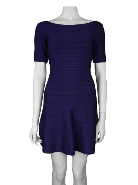 Vestido Hervé Léger Liza Roxo