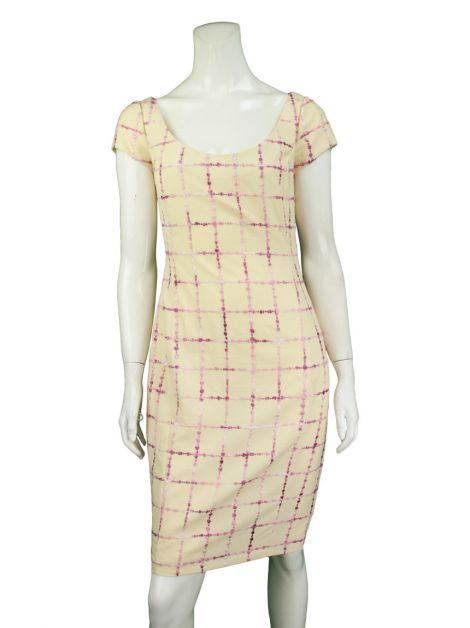 Vestido John Galliano Bege