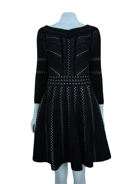 Vestido Karen Millen Malha Bicolor