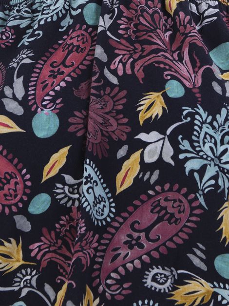 Vestido K&T Longo Estampado