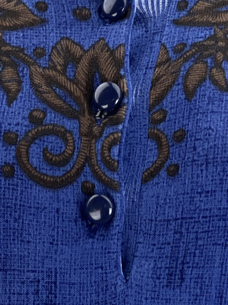 Vestido Louis Vuitton Curto Azul
