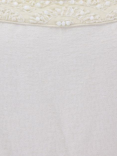 Vestido Mabel Magalhães Midi Creme