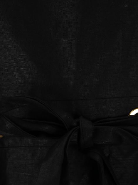 Vestido Mabel Magalhães Tecito Preto