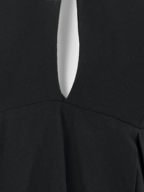 Vestido Magrella Tecido Preto