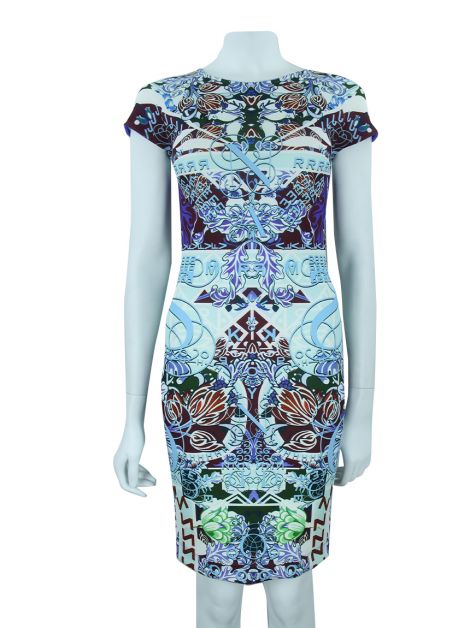 Vestido Mary Katrantzou Neoprene Estampado