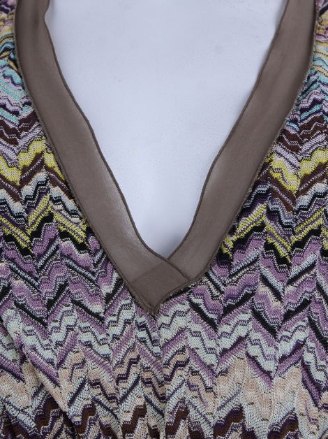 Vestido Missoni Trico Colorido