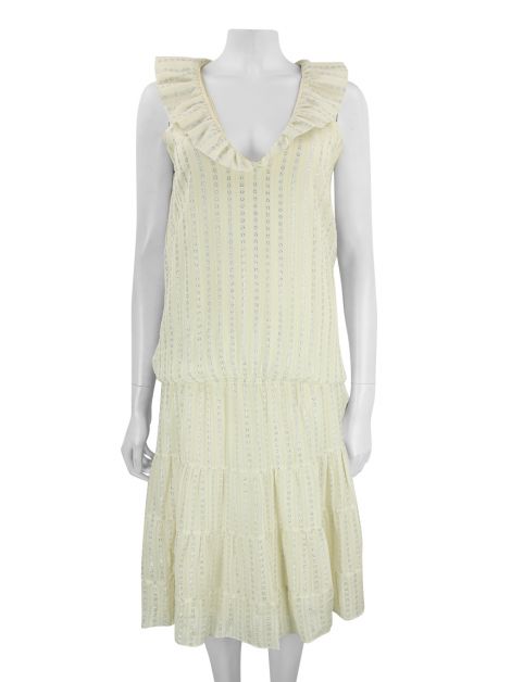Vestido Mixed Curto Lurex