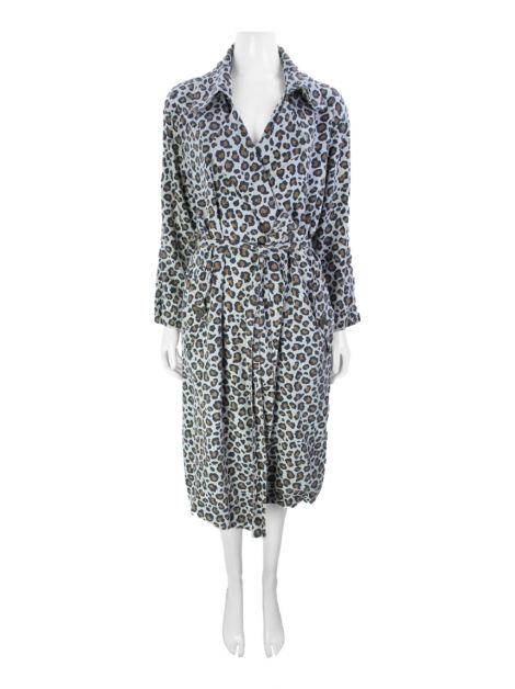 Vestido Mixed Midi Animal Print