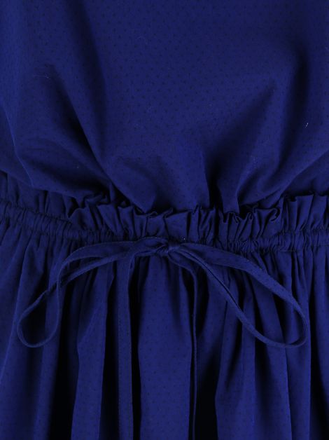 Vestido Reinaldo Lourenço Midi Azul