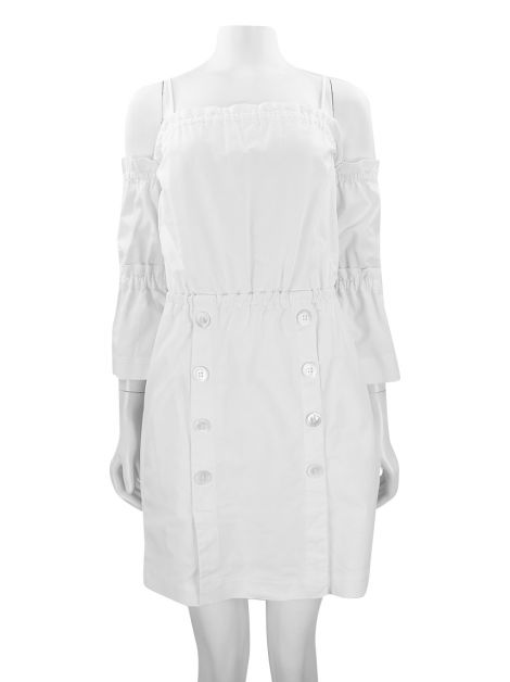 Vestido Renata Campos Curto Off White