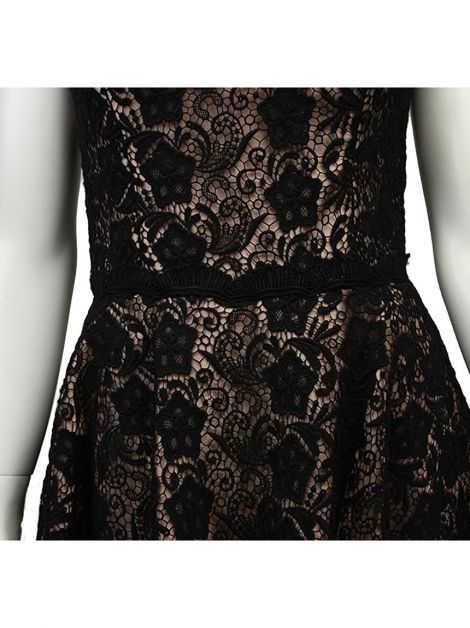 Vestido Sandro Barros Renda Preta