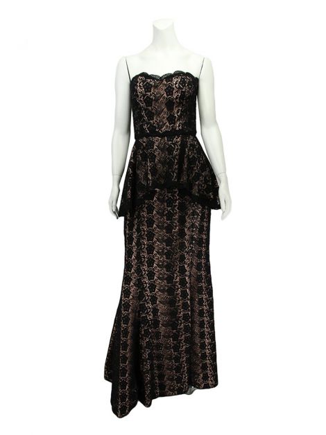 Vestido Sandro Barros Renda Preta
