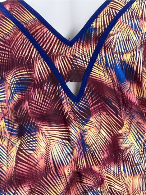Vestido Sofia By Vix Estampado Multicolorido