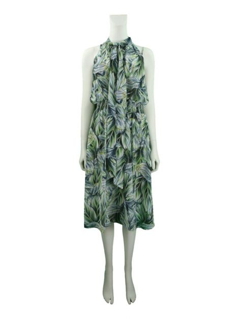 Vestido Spezzato Curto Estampado