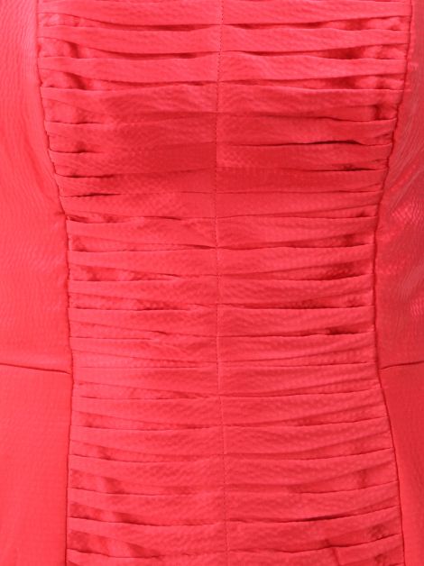 Vestido André Lima Seda Coral