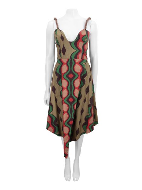 Vestido Wymann Fenda Estampado