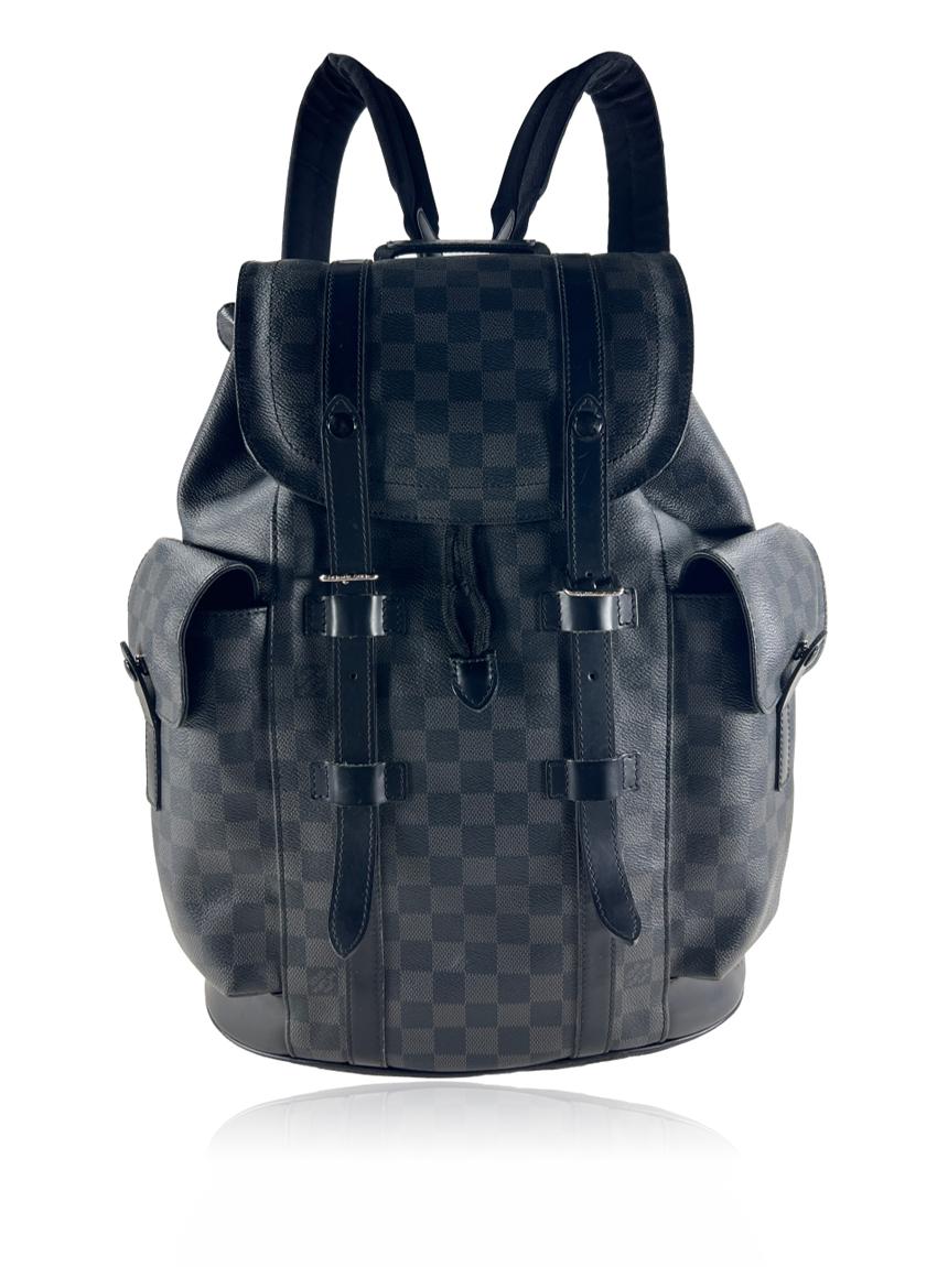 louis vuitton mochila louis vuitton christopher damier graphite