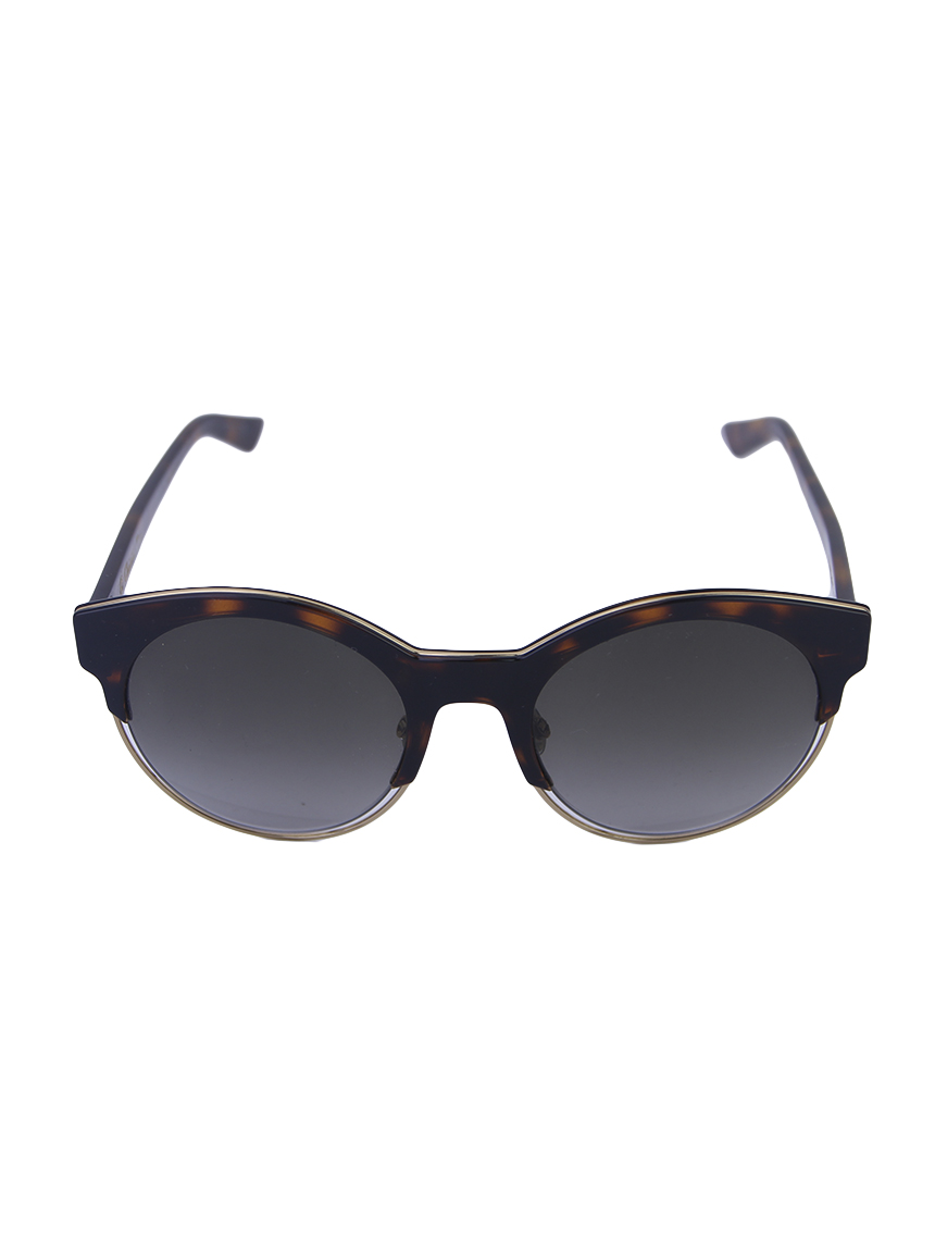 Dior black best sale and gold sunglasses