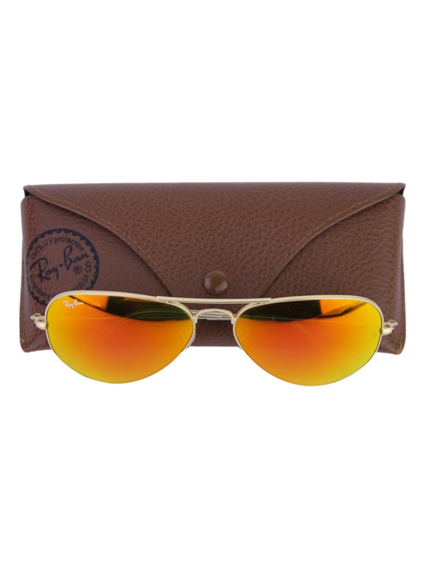 Culos Ray Ban Rb Aviador Dourado Original Mwb Etiqueta Nica