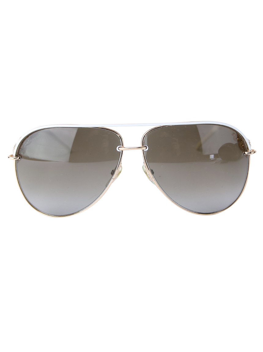 Óculos Gucci Aviador Strass - CQC5 Original | Etiqueta Única