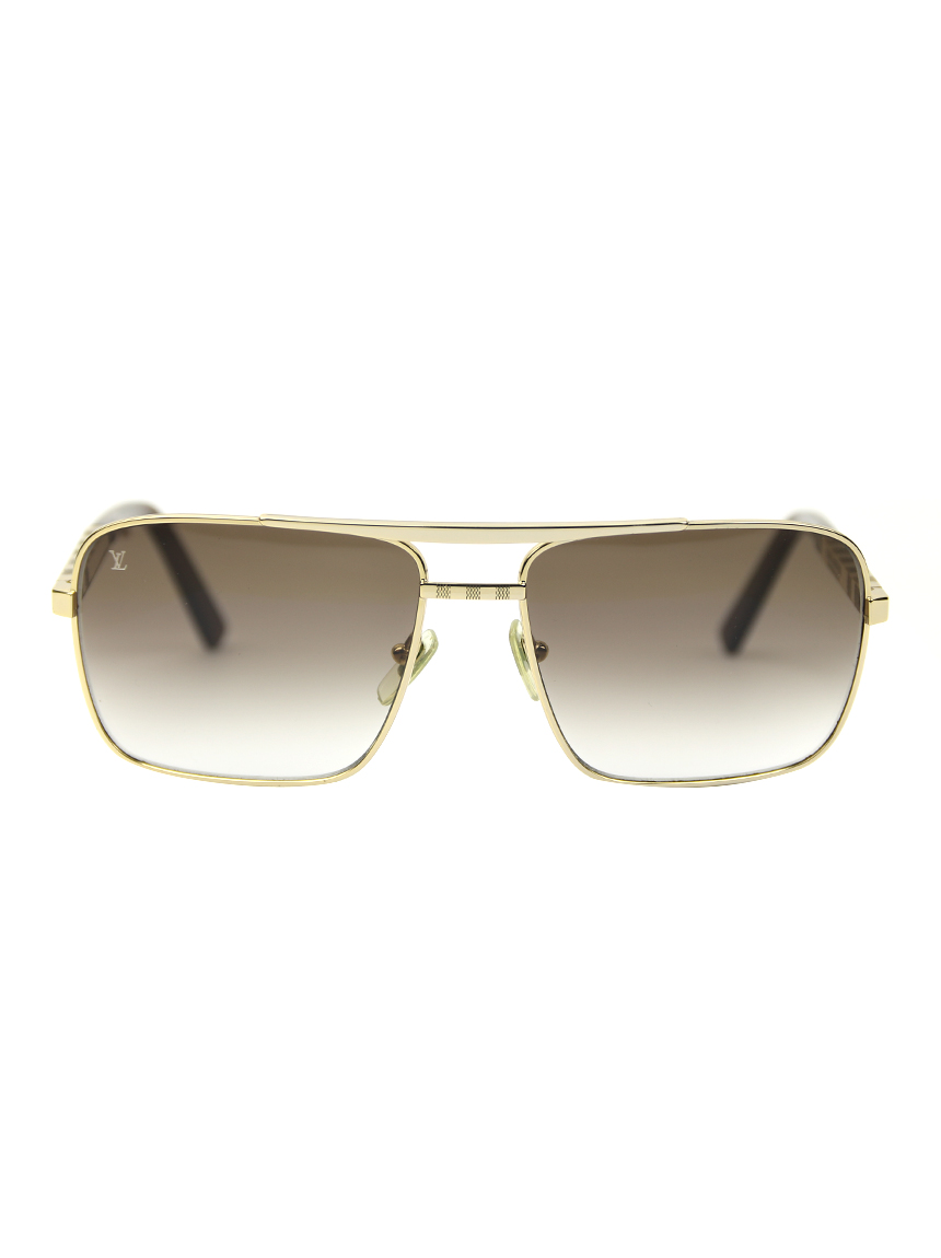 Óculos Louis Vuitton Attitude Sunglasses Gold Z0259U Original - BYL8