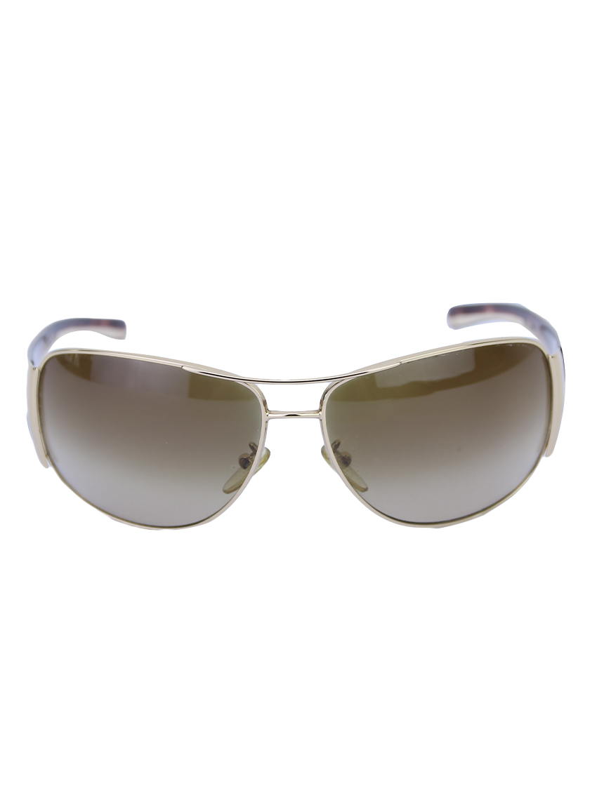 Óculos Prada SPR75G Dourado Original - SRS18 | Etiqueta Única