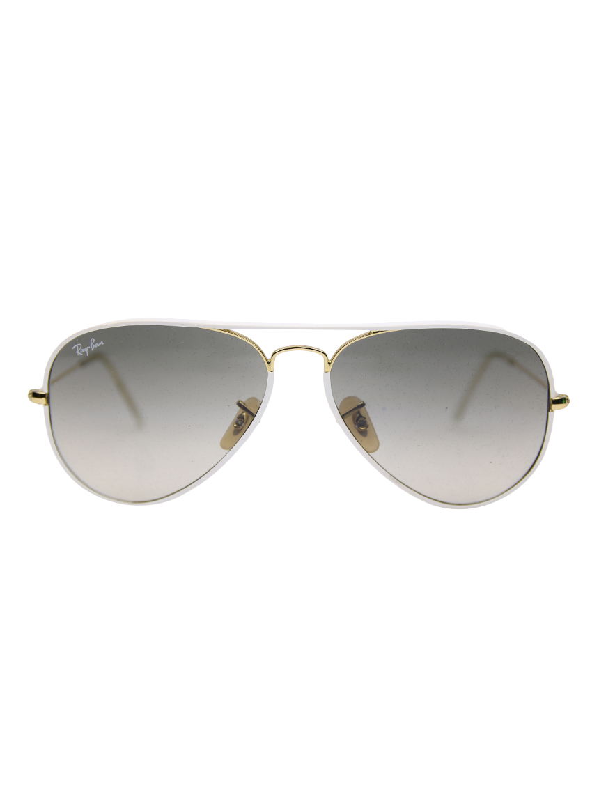 culos Ray Ban RB 3025 Aviator Full Color Branco