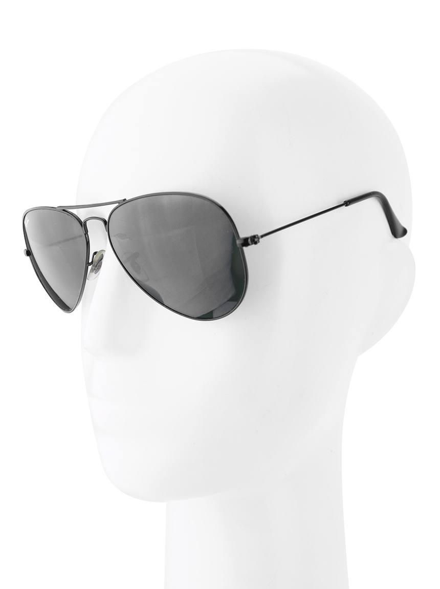 Culos Ray Ban Rb Aviator Large Metal Preto Original Bri