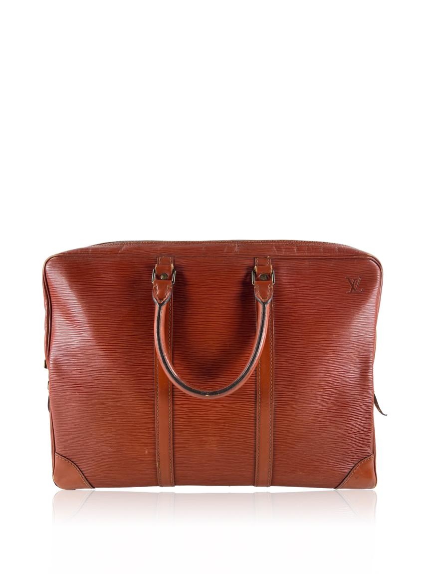 louis vuitton pasta louis vuitton voyage porte documents epi vintage marrom brown