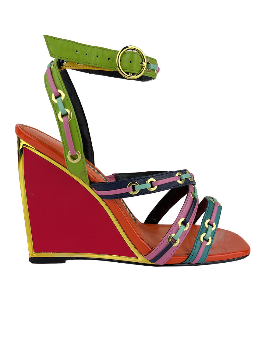 Nine West Platform Shoes Dsquared2 Chanclas Azules Con Maxilogo