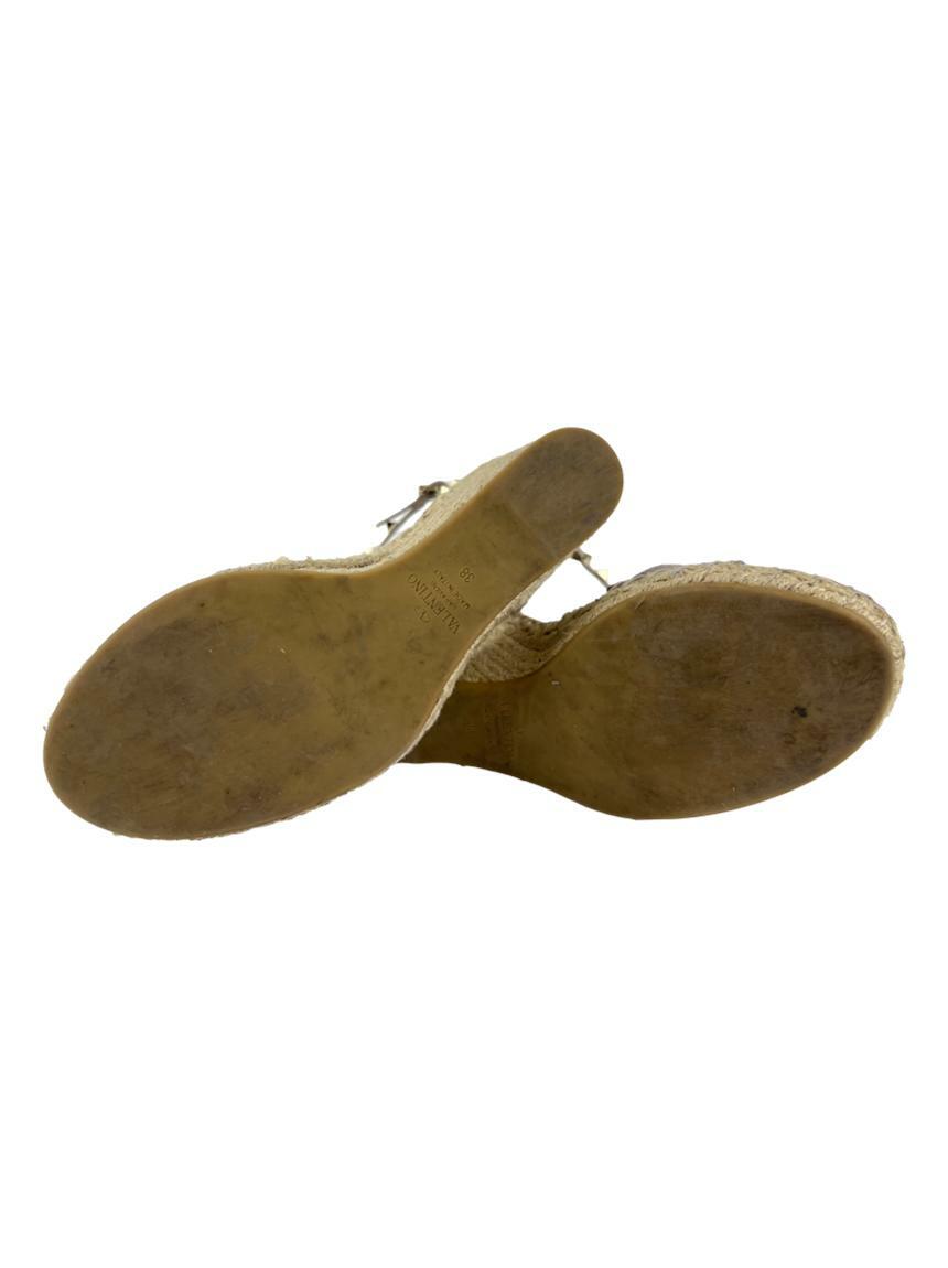 HIGH 6.3 CM WEDGE SANDALS IN PINK CALFSKIN AND FABRIC