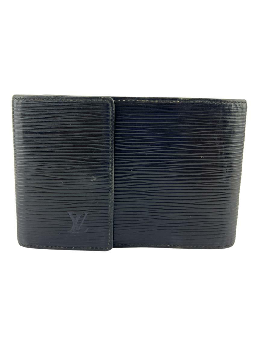 Porta Cheque Louis Vuitton Vintage Epi Preto - AATW62 Original ...