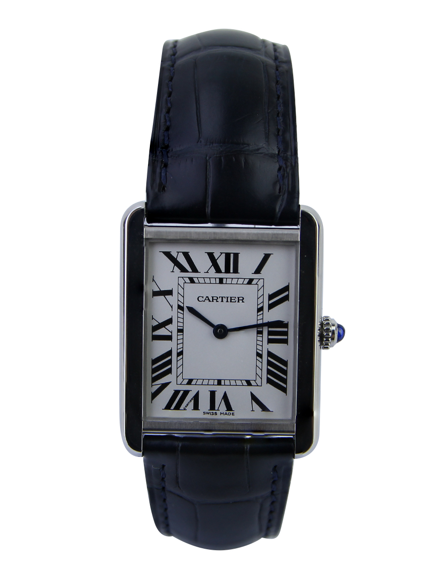 Relógio Cartier Tank Must Solo GM Quartzo - SBQ1 Original