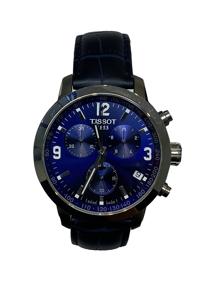 Rel gio Tissot PRC Dial Azul Original PCH1 Etiqueta nica