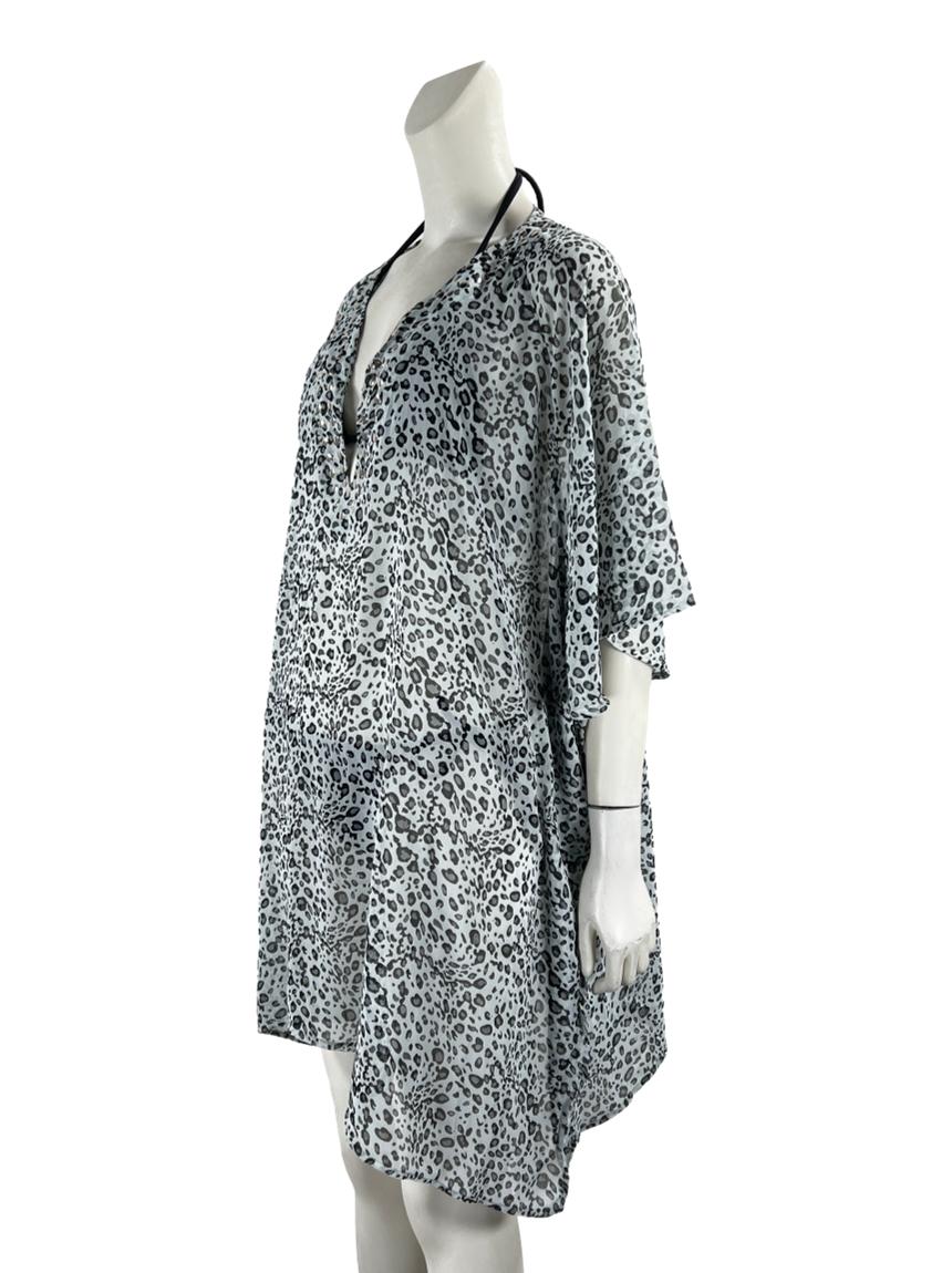 Saída de Praia Jo De Mer Kaftan Animal Print - CQRA105 Original ...