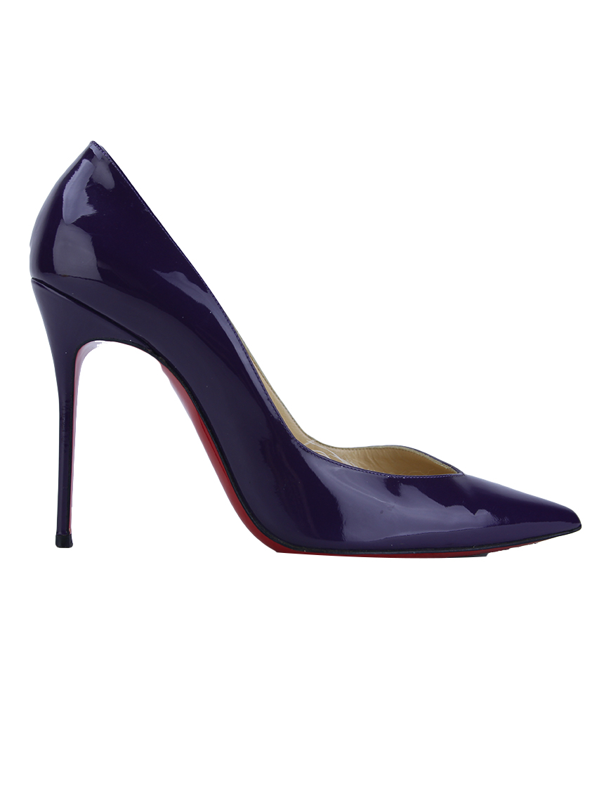 Sapato Christian Louboutin Completa Asymmetric Roxo - DZB345