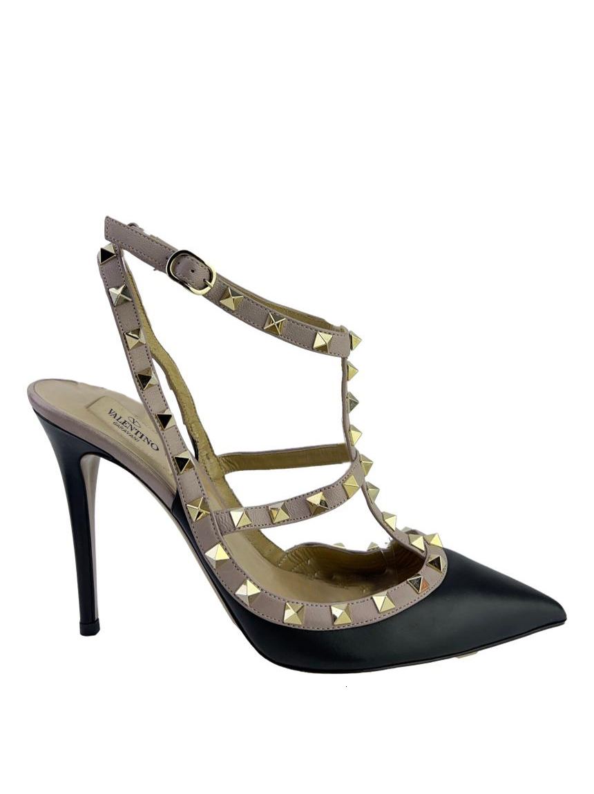 Sapato Valentino Rockstud Scarpin Valentino Original Scarpin