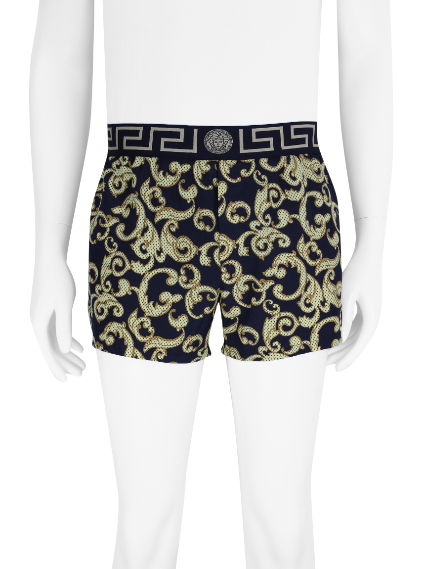 Shorts Versace Beachwear Baroque - MHG46 Original | Etiqueta Única