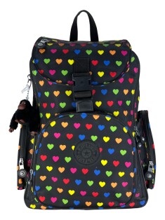 Mala Kipling Alcatraz II Estampa Corações ADTU5 Original