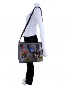 Bolsa Gucci Courrier Soft GG Supreme - LFK2 Original | Etiqueta Única